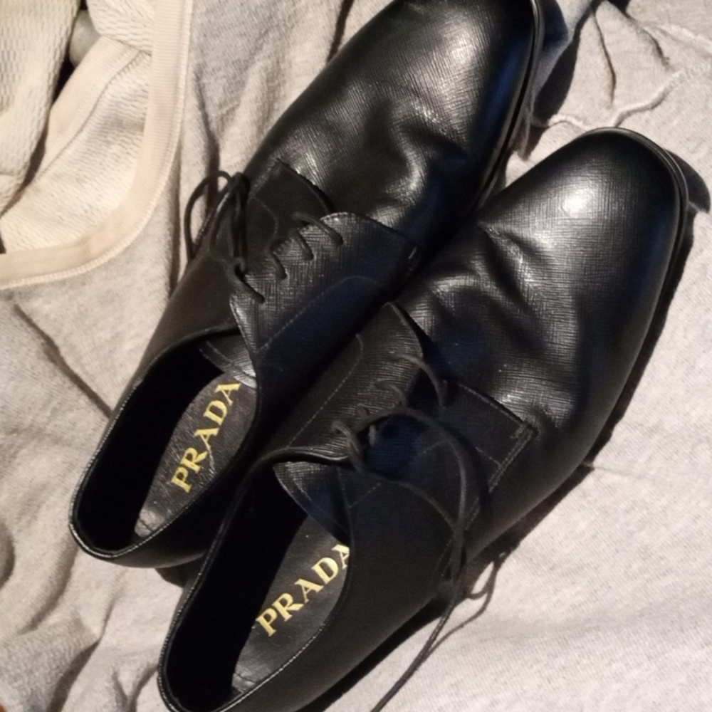 Prada saffiano shoes